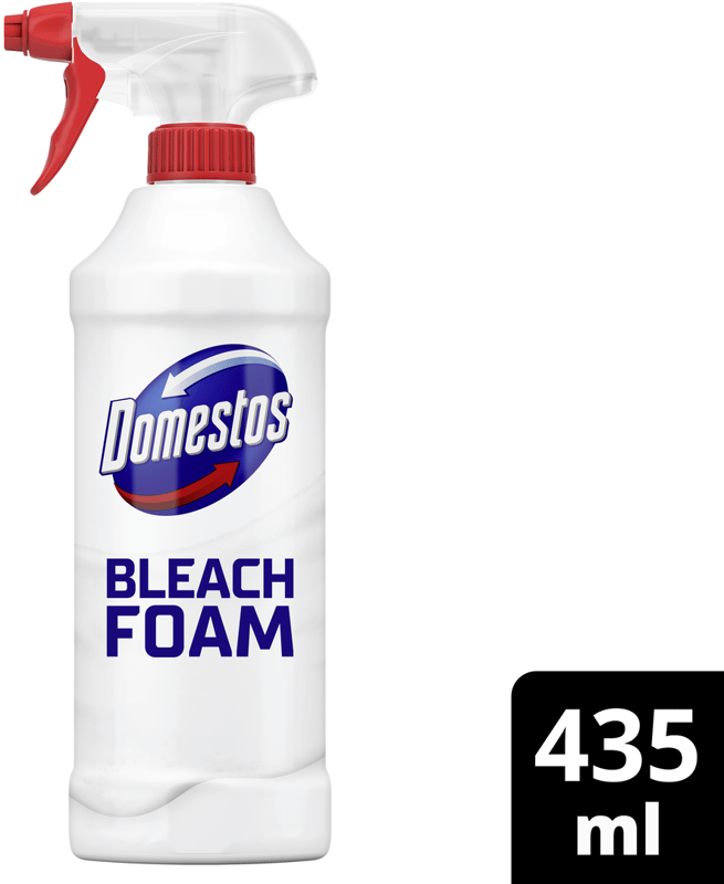 Domestos Power Foam Spray Bleach 435ml