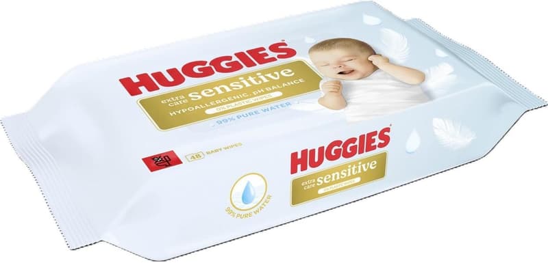 Huggies BW Pure Extra Sensitive Zero Plastic Servetele umede