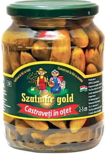 Szatmar Gold Castraveti murati in otet, 2-5 cm