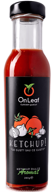 OnLeaf Ketchup gourmet cu tomate, aromat