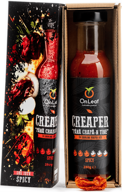 OnLeaf Sos Creaper Spicy iute, iutime 3/6, cu Carolina Reaper