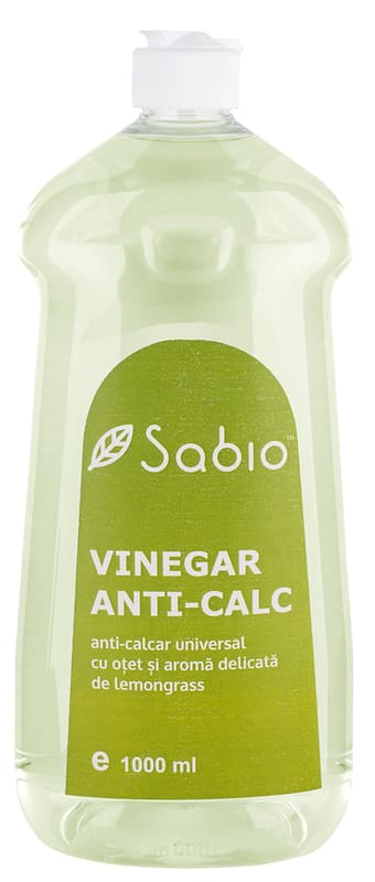 Sabio Anti-calcar universal cu otet si aroma de lemongrass