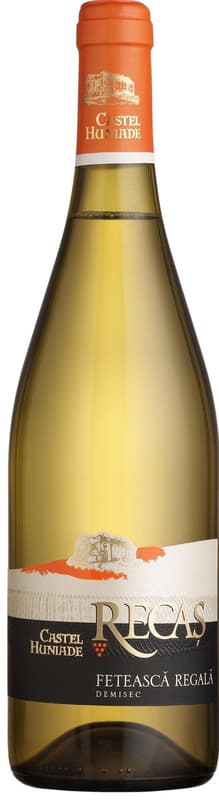 Castel Huniade Vin alb demisec Feteasca Regala