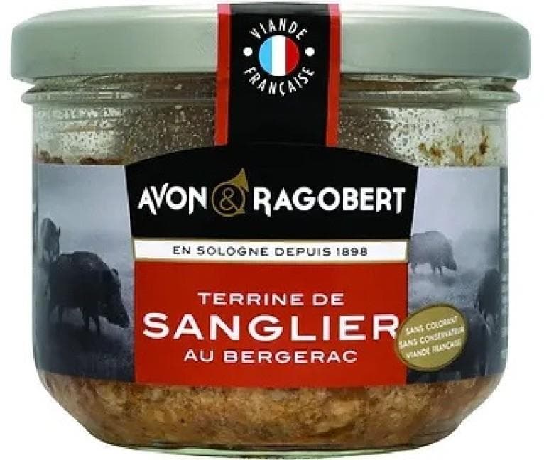 Avon & Ragobert Terrina of wild boar with Bergerac