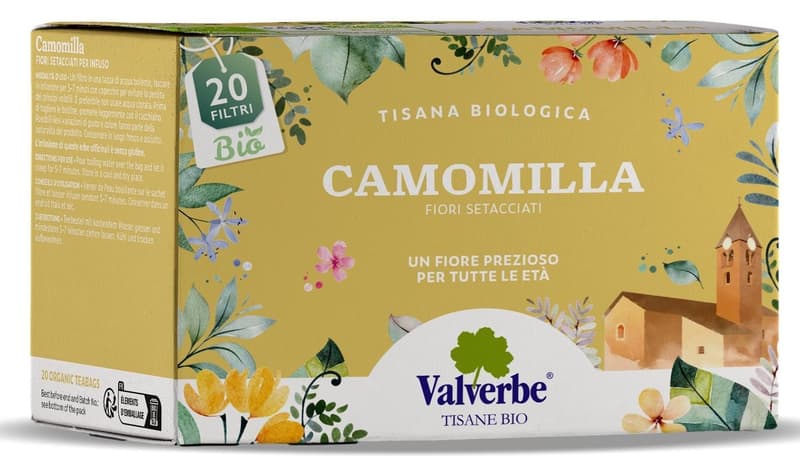 Valverbe ECO Tea with sifted chamomile flower tea 20 sachets