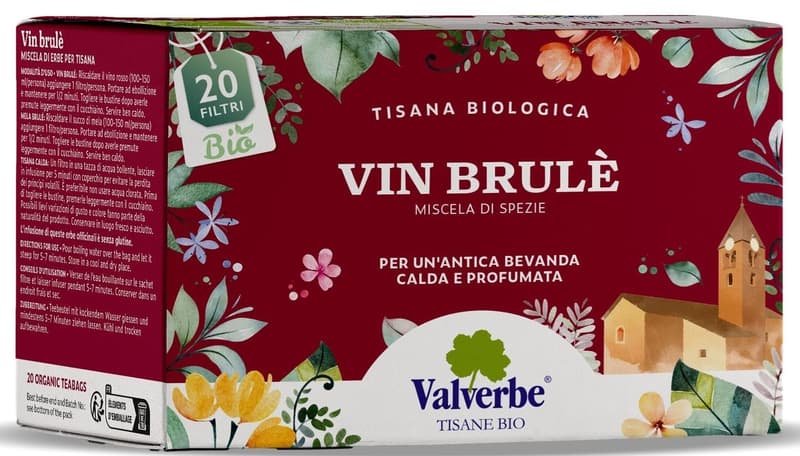 Valverbe ECO Ceai cu aroma de vin fiert 20 pliculete