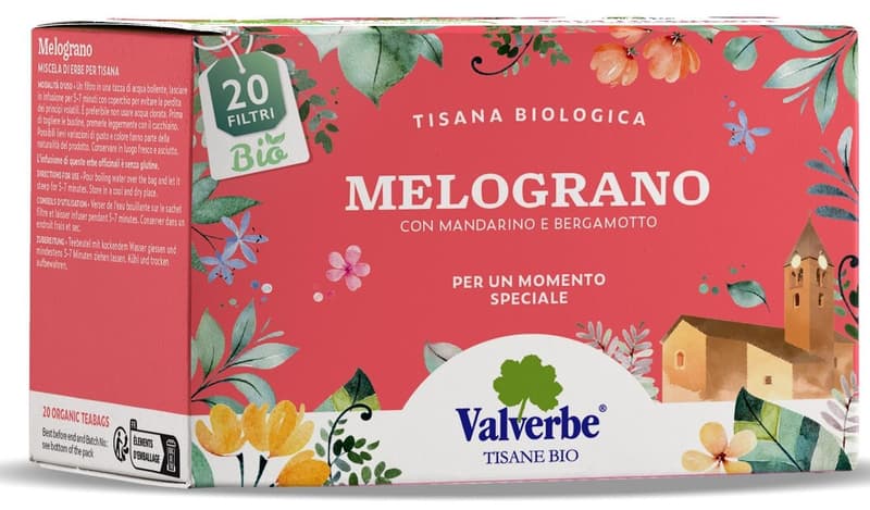 Valverbe ECO Pomegranate and Green Tea 20 sachets