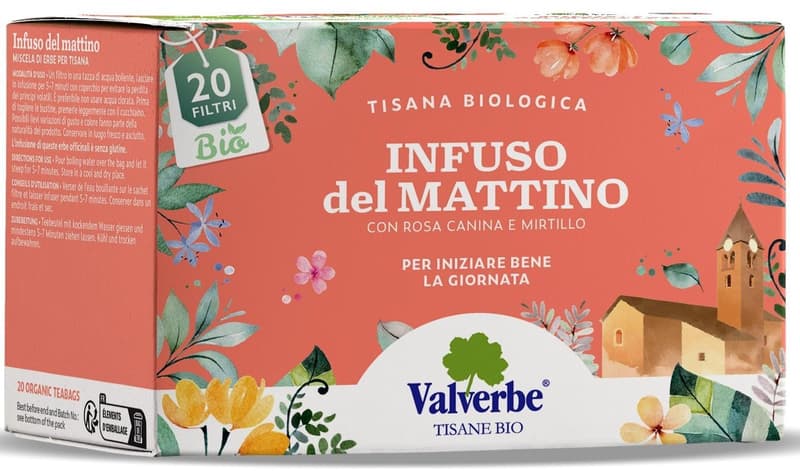Valverbe ECO Good morning tea with rosehips and blueberries 20 sachets