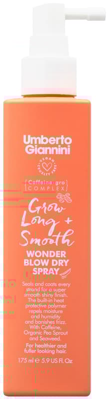 Umberto Giannini Grow Long + Smooth Spray termoactiv pentru netezire si stimularea cresterii parului