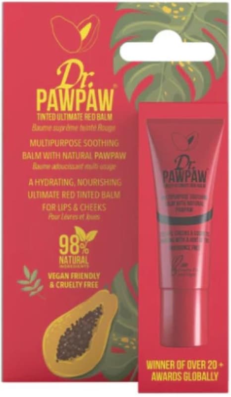 Dr PawPaw Balsam de buze multifunctional, red