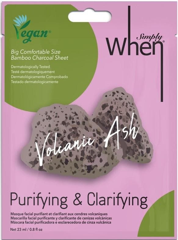Simply When Vegan Vegan Detoxifying Purifying Face Mask with Volcanic Ash