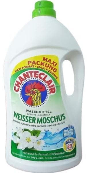 Chanteclair Detergent rufe, muschio bianco, 80 spalari