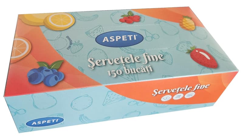 Aspeti Servetele fine la cutie