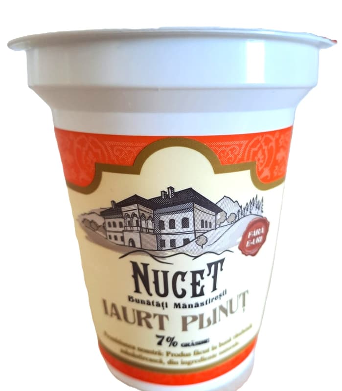 NUCET Iaurt plinut cu 7% grasime