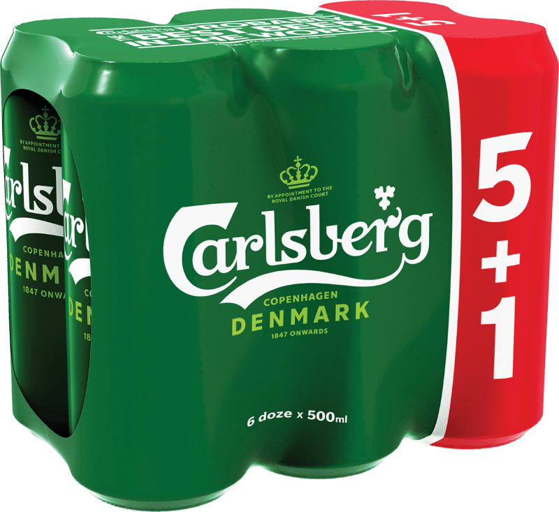 Carlsberg Bere blonda 5+1pack doza