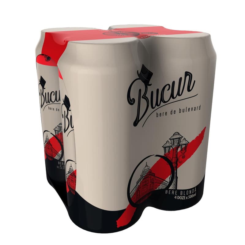 Bucur Bere blonda 4pack doza