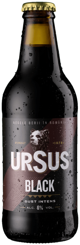 Ursus Black Dark Beer bottle