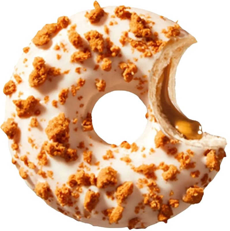 Gogoasa Caramel Biscoff