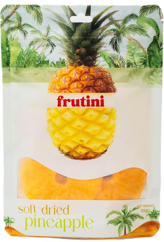 Frutini Dehydrated Pineapple 100gr