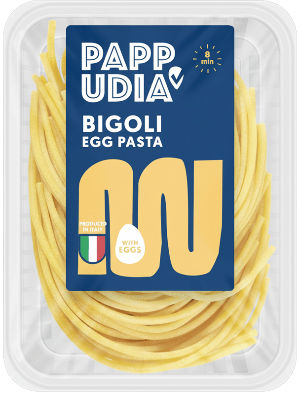 Pappudia Bigoli egg pasta