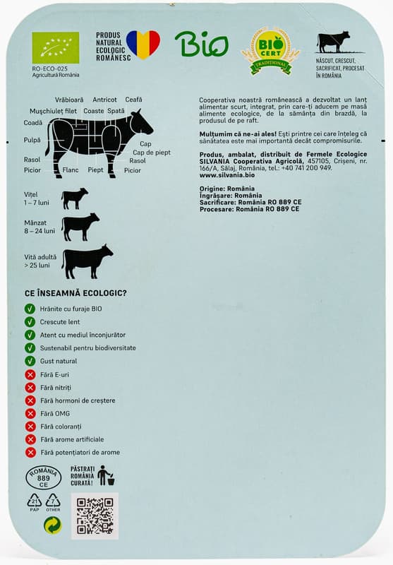 SilvaniaBio ECO Carnaciori grill de vita