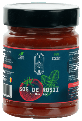Selo Sos de rosii cu busuioc