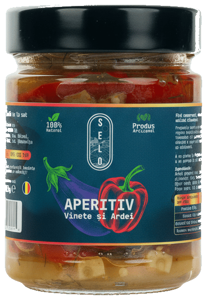 Selo Aperitiv cu vinete si ardei