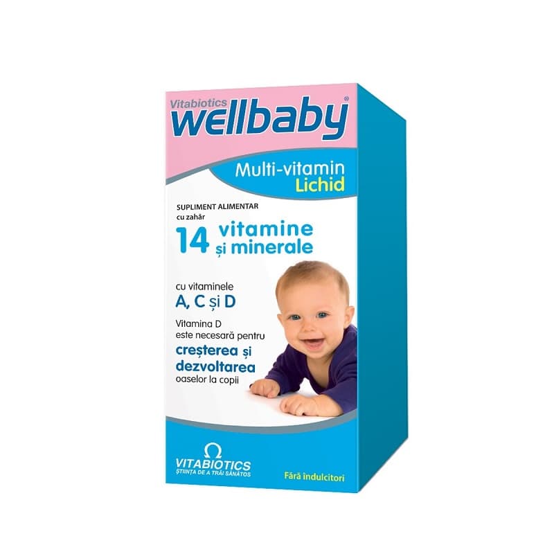 WELLBABY MULTIVITAMINE SIROP 150ML