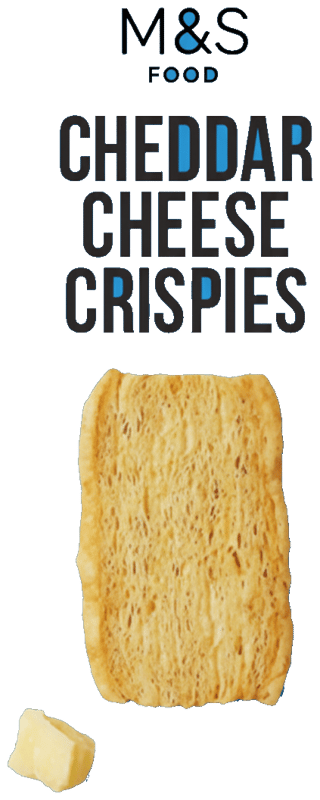 Marks & Spencer Crackers cu branza cheddar