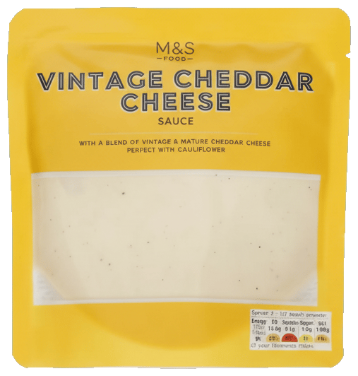 Marks & Spencer Sos de branza cheddar vintage