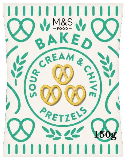Marks & Spencer Food Baked Pretzels