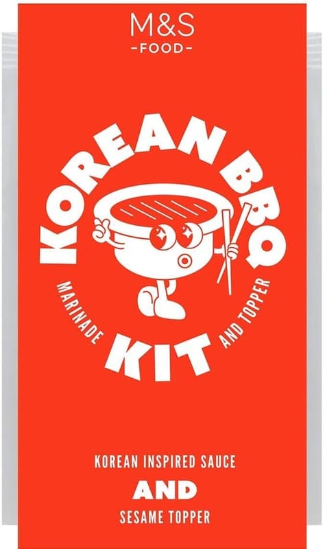 Marks & Spencer Kit de condimente BBQ coreean