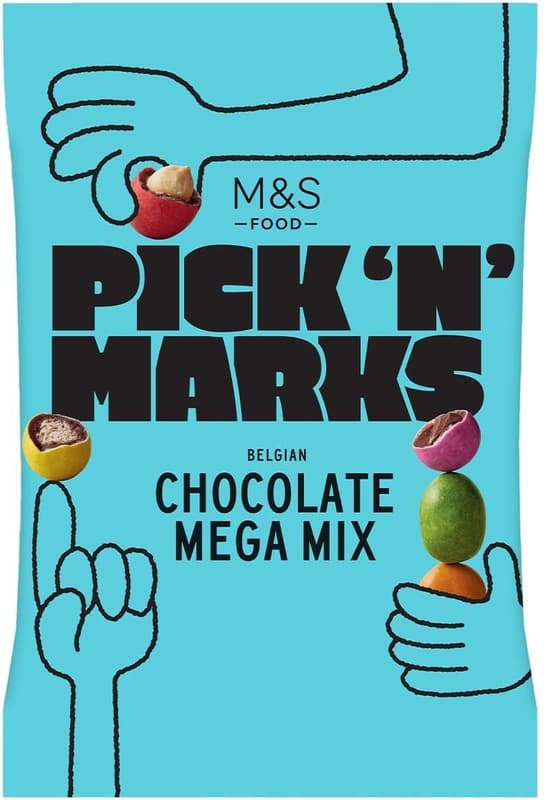 Marks & Spencer Mix de ciocolata cu alune si cereale