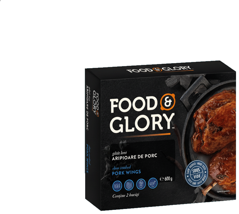 FOOD & GLORY Sous Vide Pork Wings