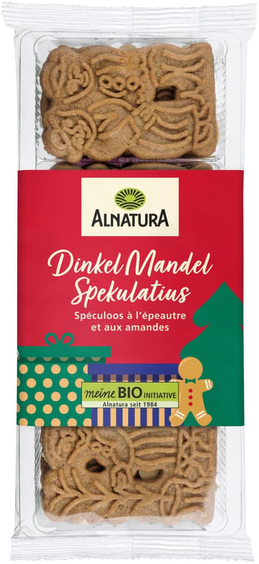 Alnatura ECO Biscuiti spekulatius din grau dur cu ciocolata