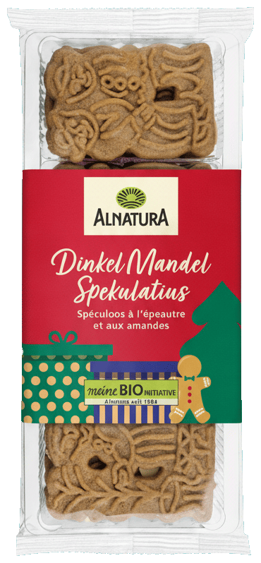Alnatura ECO Biscuiti spekulatius din grau dur cu ciocolata
