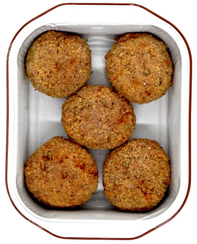 Chicken meatballs with herbs and cheese