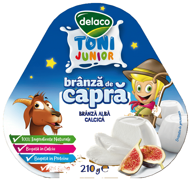 Delaco Junior Branza calcica de capra
