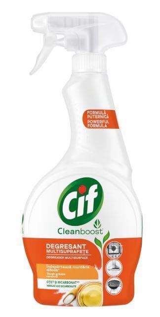 Cif Degreaser Spray Vinegar Bicarbonate