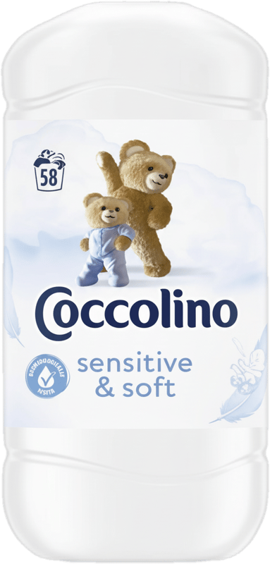 Coccolino Sensitive Laundry Conditioner, 58 washes