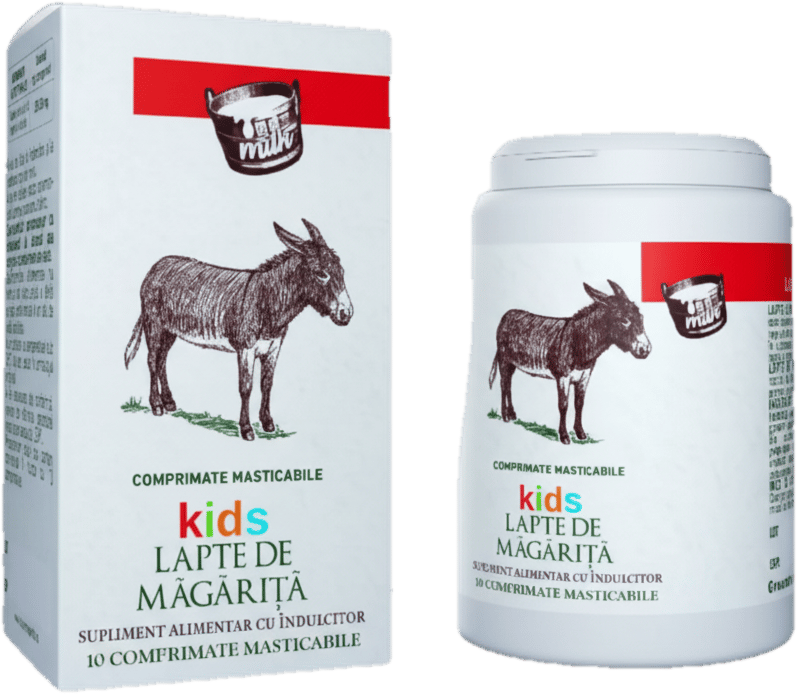 Sintofarm Capsule cu lapte de magarita pentru copii
