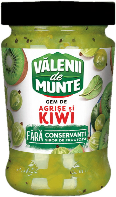 Valenii de Munte Gem agrise si kiwi