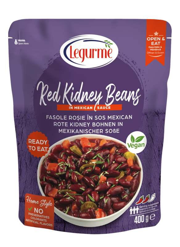 Legurme Fasole Rosie in sos mexican