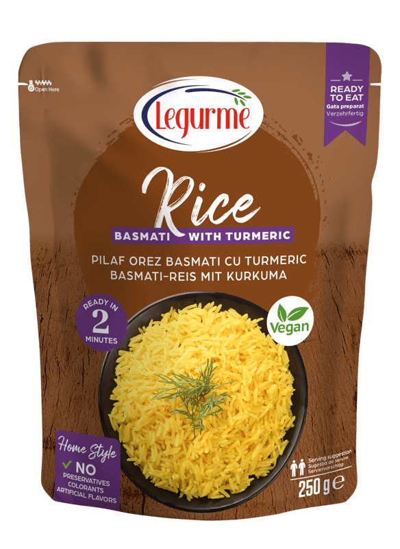 Legurme Pilaf orez basmati cu turmeric