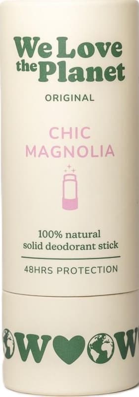 We Love The Planet Deodorant natural stick, chic magnolia