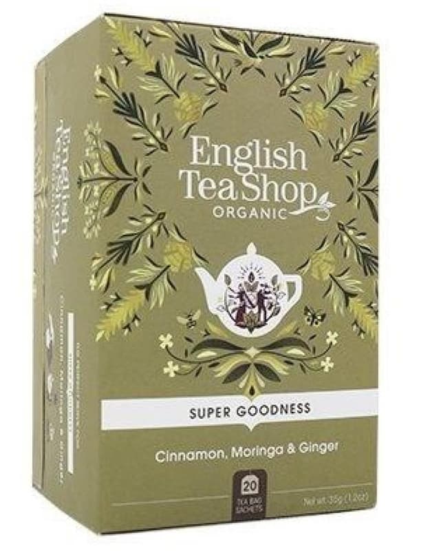English Tea Shop ECO Tea with cinnamon, moringa and ginger