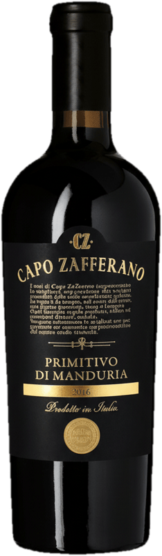 Capo Zafferanno Primitivo di Manduria Vin rosu