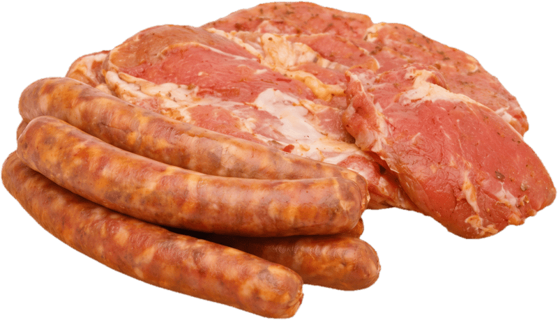 Zimbria Mix grill Pastrama din muschi evantai si carnati picanti de Mangalita