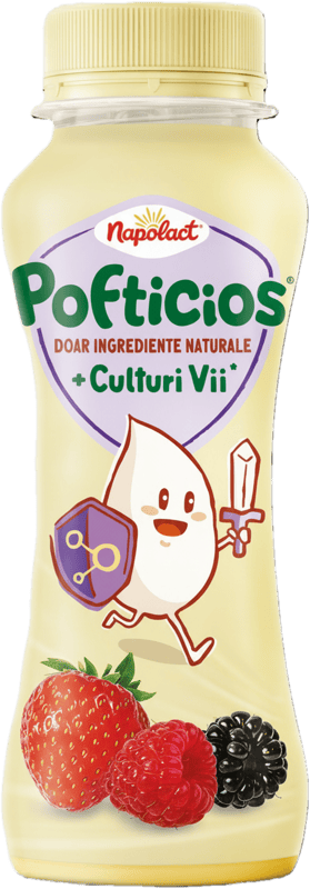 Napolact Pofticios Iaurt de baut 1.8% fructe de padure