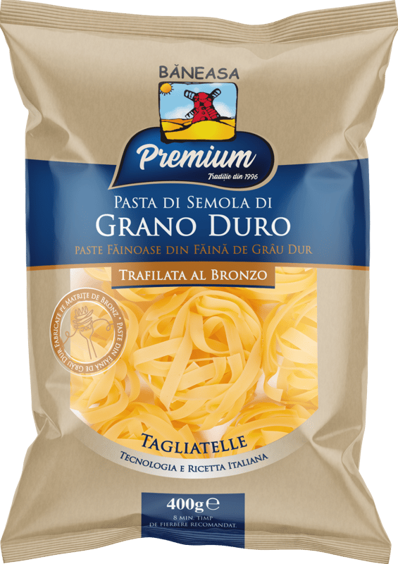 Baneasa Premium Tagliatelle grau dur al bronzo